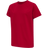 Hummel Youth Red Basic Short Sleeve T-Shirt Hummel