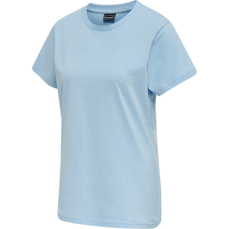 Hummel Women's Red Basic Short Sleeve T-Shirt Hummel