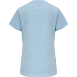 Hummel Women's Red Basic Short Sleeve T-Shirt Hummel