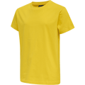 Hummel Youth Red Basic Short Sleeve T-Shirt Hummel