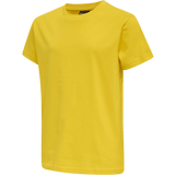 Hummel Youth Red Basic Short Sleeve T-Shirt Hummel
