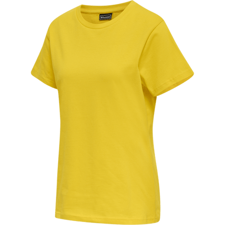 Hummel Women's Red Basic Short Sleeve T-Shirt Hummel