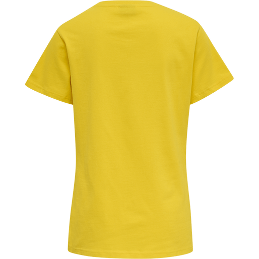 Hummel Women's Red Basic Short Sleeve T-Shirt Hummel