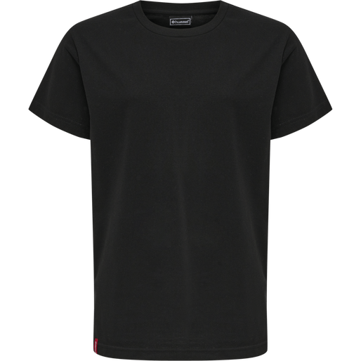 Hummel Youth Red Basic Short Sleeve T-Shirt Hummel
