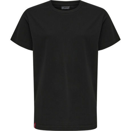 Hummel Youth Red Basic Short Sleeve T-Shirt Hummel