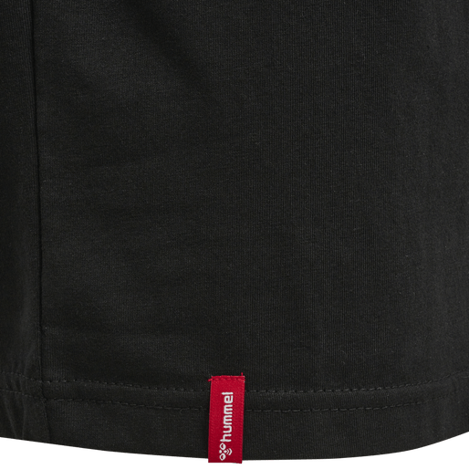Hummel Youth Red Basic Short Sleeve T-Shirt Hummel