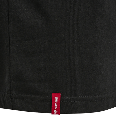 Hummel Youth Red Basic Short Sleeve T-Shirt Hummel