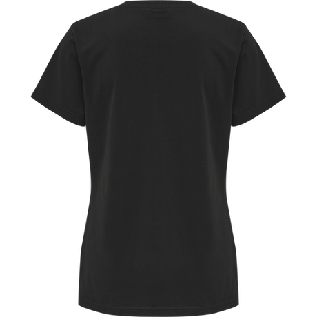 Hummel Women's Red Basic Short Sleeve T-Shirt Hummel