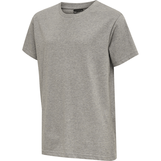 Hummel Youth Red Basic Short Sleeve T-Shirt Hummel