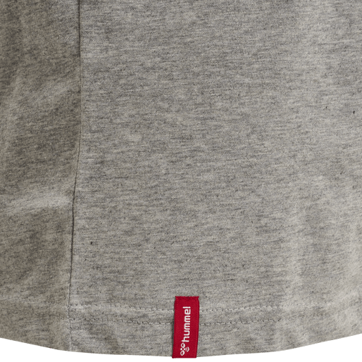 Hummel Youth Red Basic Short Sleeve T-Shirt Hummel