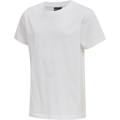Hummel Youth Red Basic Short Sleeve T-Shirt Hummel