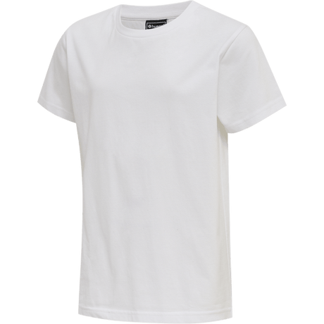 Hummel Youth Red Basic Short Sleeve T-Shirt Hummel