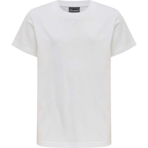 Hummel Youth Red Basic Short Sleeve T-Shirt Hummel