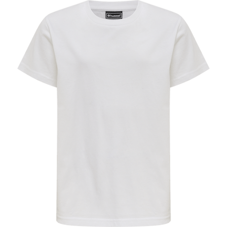 Hummel Youth Red Basic Short Sleeve T-Shirt Hummel
