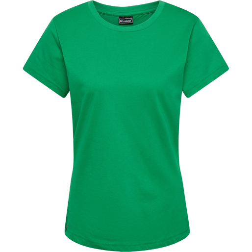 Hummel Women's Red Basic Short Sleeve T-Shirt Hummel