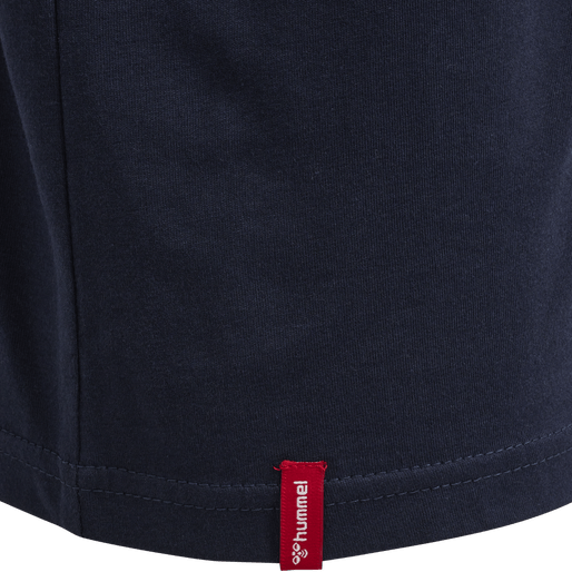 Hummel Youth Red Basic Short Sleeve T-Shirt Hummel