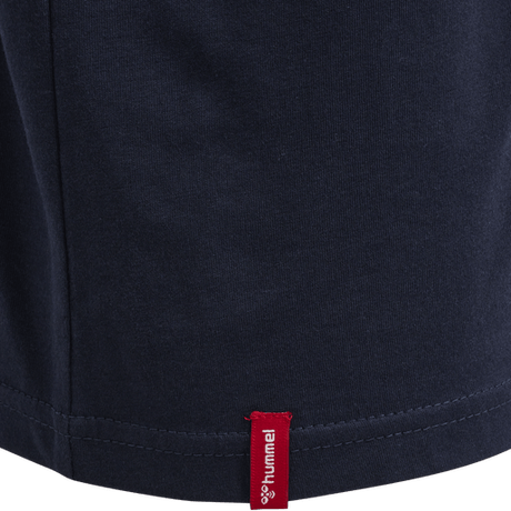 Hummel Youth Red Basic Short Sleeve T-Shirt Hummel