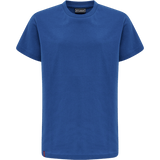 Hummel Youth Red Basic Short Sleeve T-Shirt Hummel