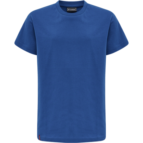 Hummel Youth Red Basic Short Sleeve T-Shirt Hummel