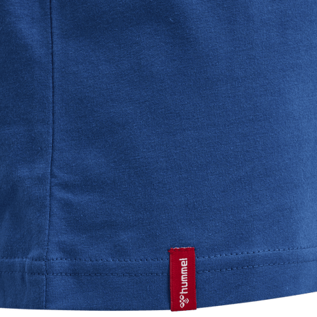 Hummel Youth Red Basic Short Sleeve T-Shirt Hummel