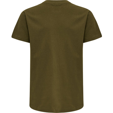 Hummel Youth Red Basic Short Sleeve T-Shirt Hummel