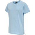 Hummel Youth Red Basic Short Sleeve T-Shirt Hummel
