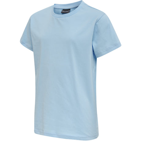 Hummel Youth Red Basic Short Sleeve T-Shirt Hummel