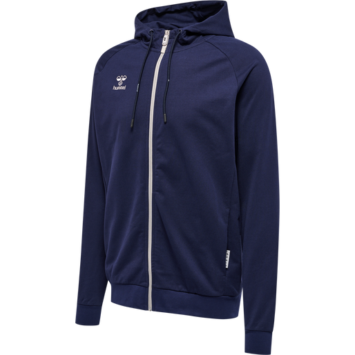 Hummel Men's Move Grid Cotton Zip Hoodie Hummel