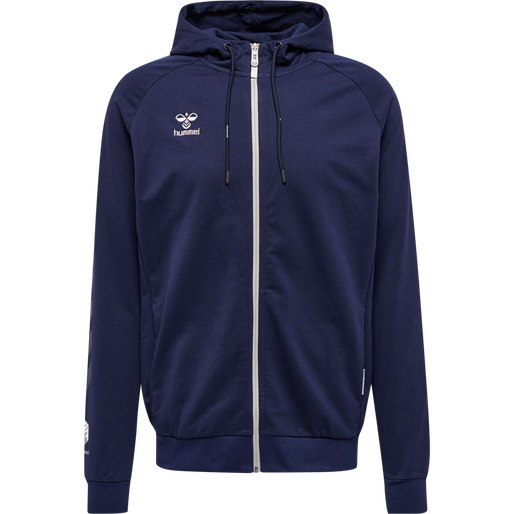 Hummel Men's Move Grid Cotton Zip Hoodie Hummel