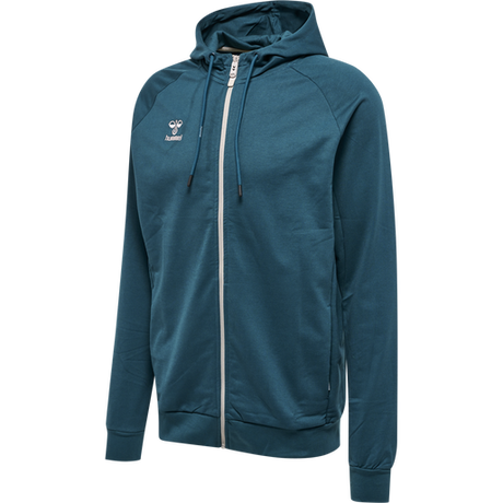 Hummel Men's Move Grid Cotton Zip Hoodie Hummel