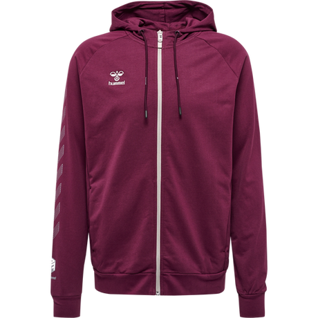 Hummel Men's Move Grid Cotton Zip Hoodie Hummel