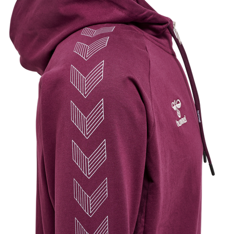 Hummel Men's Move Grid Cotton Zip Hoodie Hummel