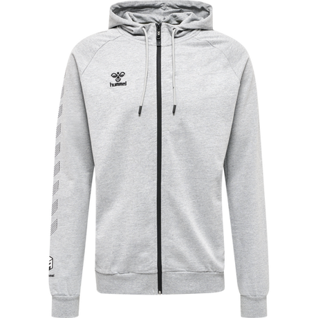 Hummel Men's Move Grid Cotton Zip Hoodie Hummel