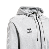 Hummel Men's Move Grid Cotton Zip Hoodie Hummel