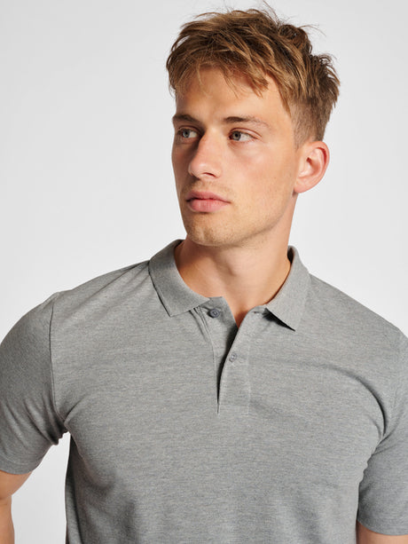 Hummel Men's Red Classic Polo Hummel