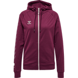 Hummel Women's Move Grid Cotton Zip Hoodie Hummel