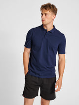 Hummel Men's Red Classic Polo Hummel