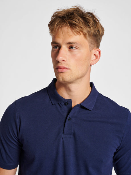 Hummel Men's Red Classic Polo Hummel