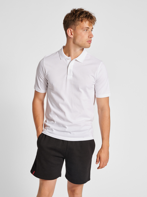 Hummel Men's Red Classic Polo Hummel