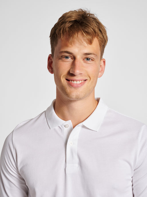 Hummel Men's Red Classic Polo Hummel