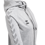 Hummel Women's Move Grid Cotton Zip Hoodie Hummel