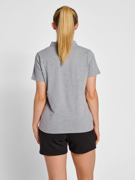 Hummel Women's Red Classic Polo Hummel