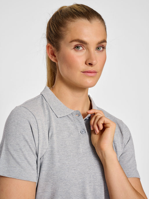 Hummel Women's Red Classic Polo Hummel