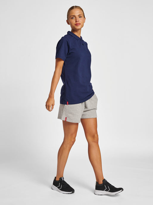 Hummel Women's Red Classic Polo Hummel