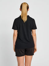 Hummel Women's Red Classic Polo Hummel