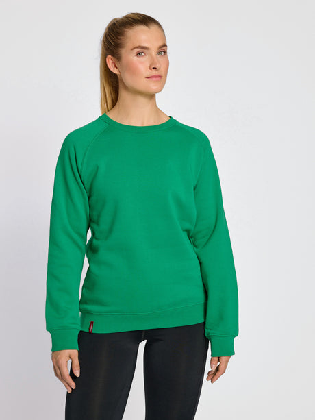 Hummel Women's Red Classic Sweatshirt Hummel