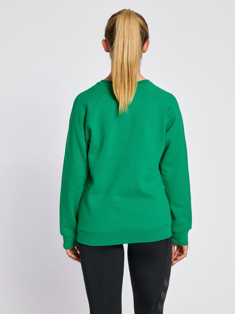Hummel Women's Red Classic Sweatshirt Hummel