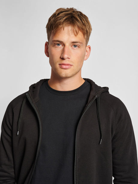 Hummel Men's Red Classic Zip Hoodie Hummel