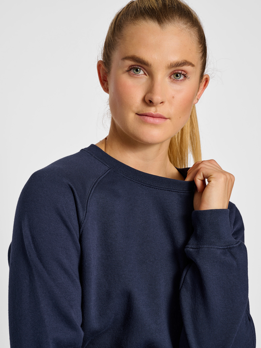 Hummel Women's Red Classic Sweatshirt Hummel