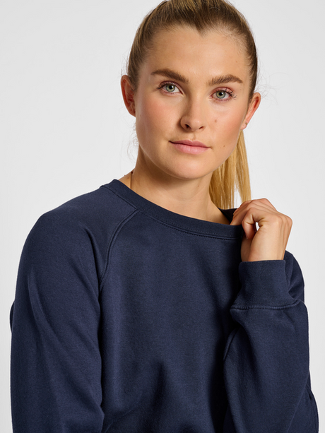 Hummel Women's Red Classic Sweatshirt Hummel